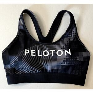 Adidas x Peloton Digi Motion HEAT.RDY Believe This Bra Sports Black Womens Sz M